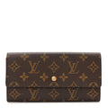 Authentic LOUIS VUITTON Monogram Portefeuille Sarah Long Wallet F#46691