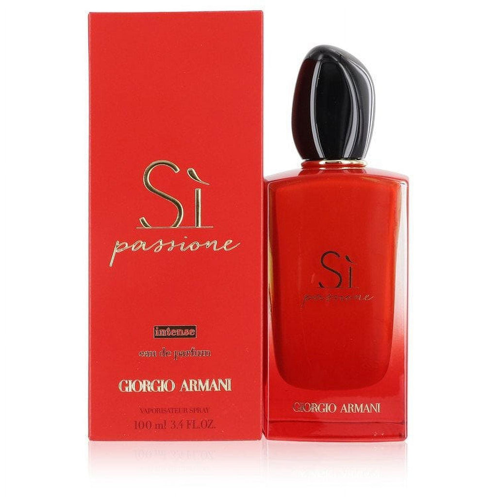 Giorgio Armani Sì Passione Intense Eau de Parfum Spray for Women, 3.4 oz (100ml)