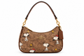 Coach X Peanuts Teri Shoulder Bag in Signature Canvas with Snoopy Print
