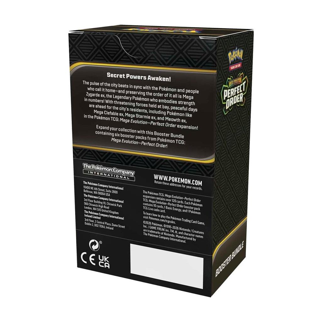 Pokemon TCG ME03 Perfect Order Booster Bundle (6 pack)