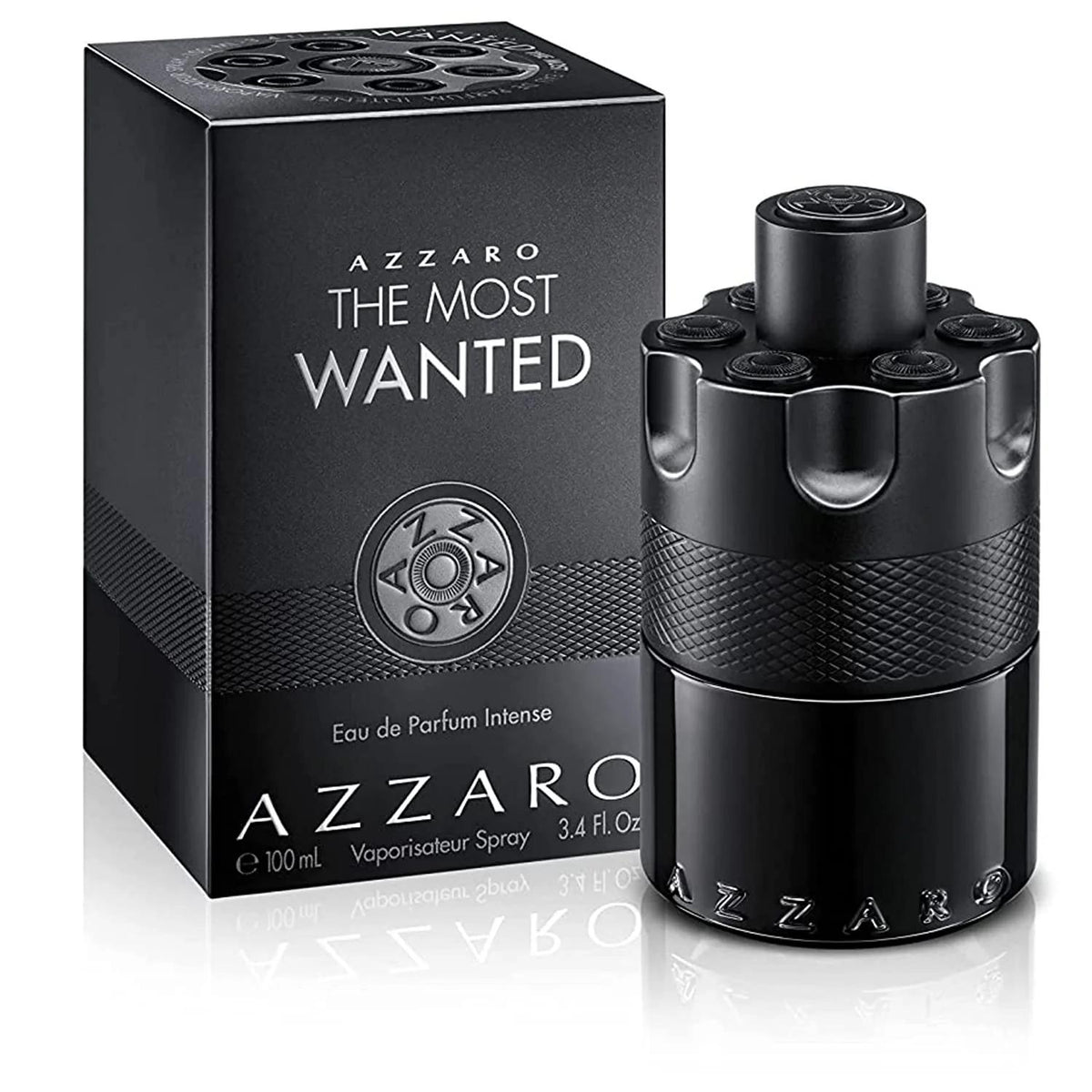Azzaro The Most Wanted Eau de Parfum Intense for Men, 3.4 oz (100ml)