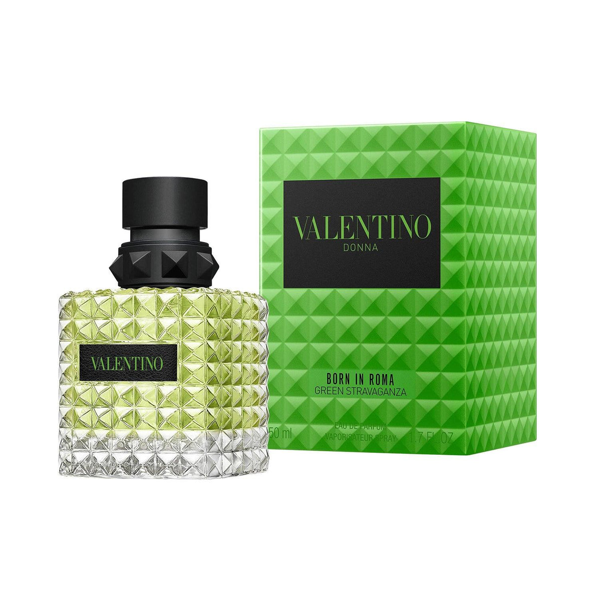 Valentino Donna Born In Roma Green Stravaganza Eau de Parfum Spray for Women, 3.4 oz (100ml)