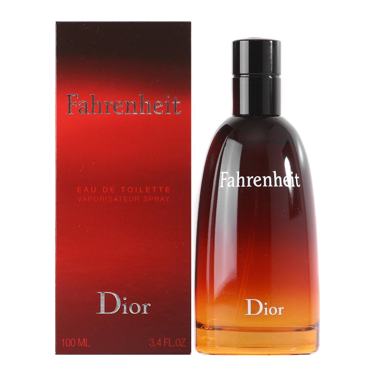 Christian Dior Fahrenheit Eau de Toilette Spray for Men, 3.4 oz (100ml)