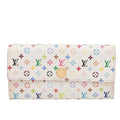 Auth Louis Vuitton Portefeuille Sarah NM Long Wallet Monogram Multicolore M93532